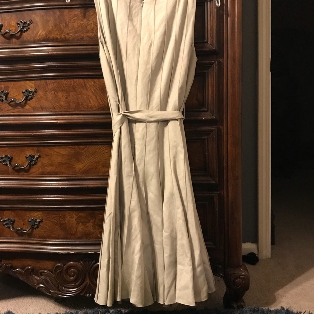 Calvin Klein Linen Swing Mini Dress - Picture 2 of 3